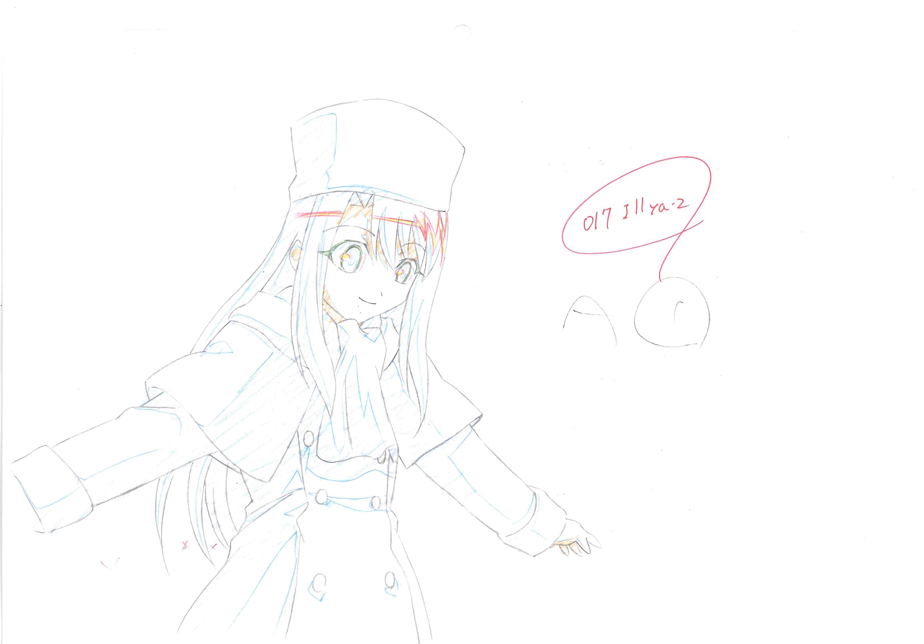 Fate/stay night 2006 Original Drawing (Illyasviel von Einzbern)