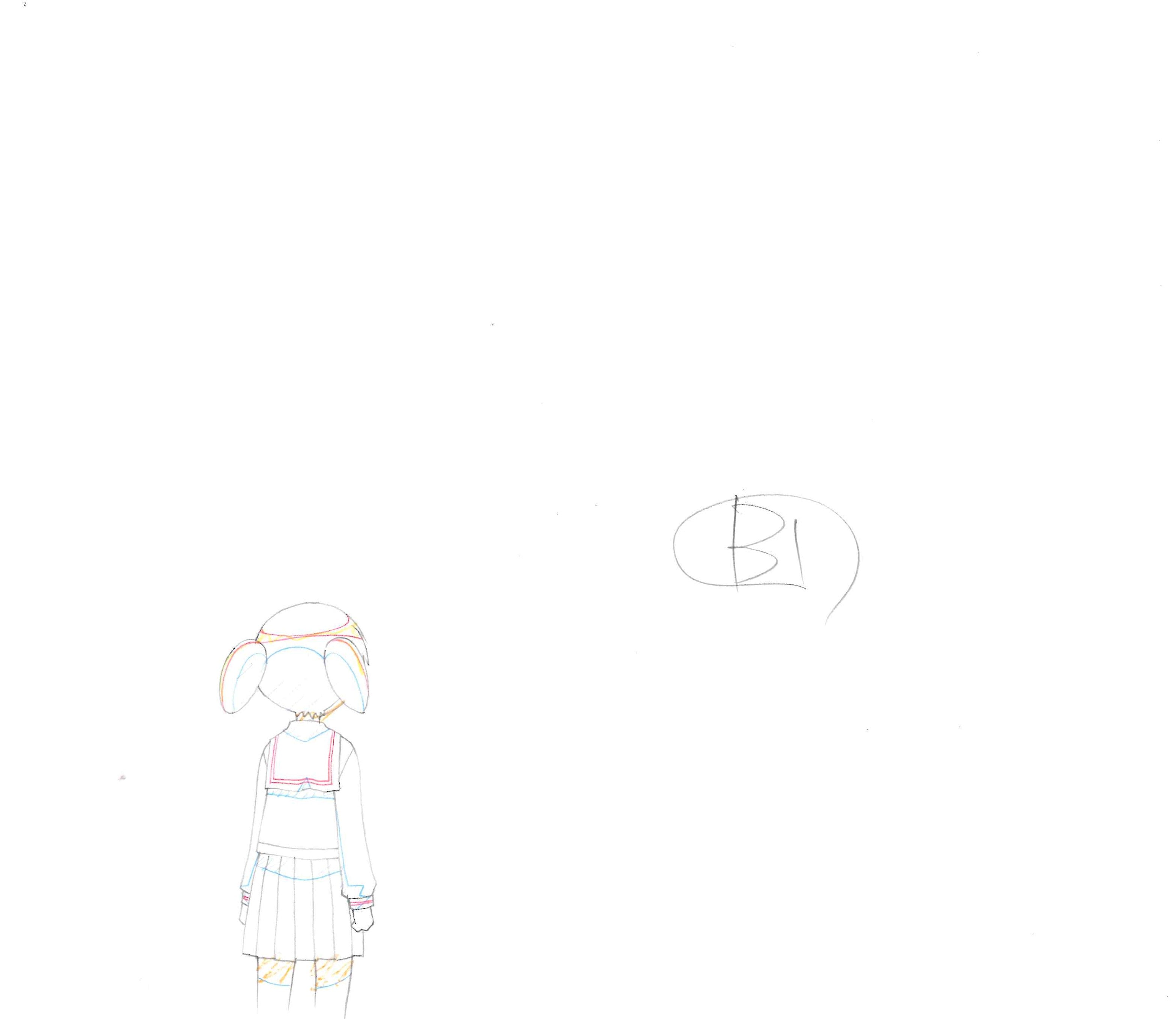 Azumanga Daioh Original Drawing (Mihama Cho) 4-page set