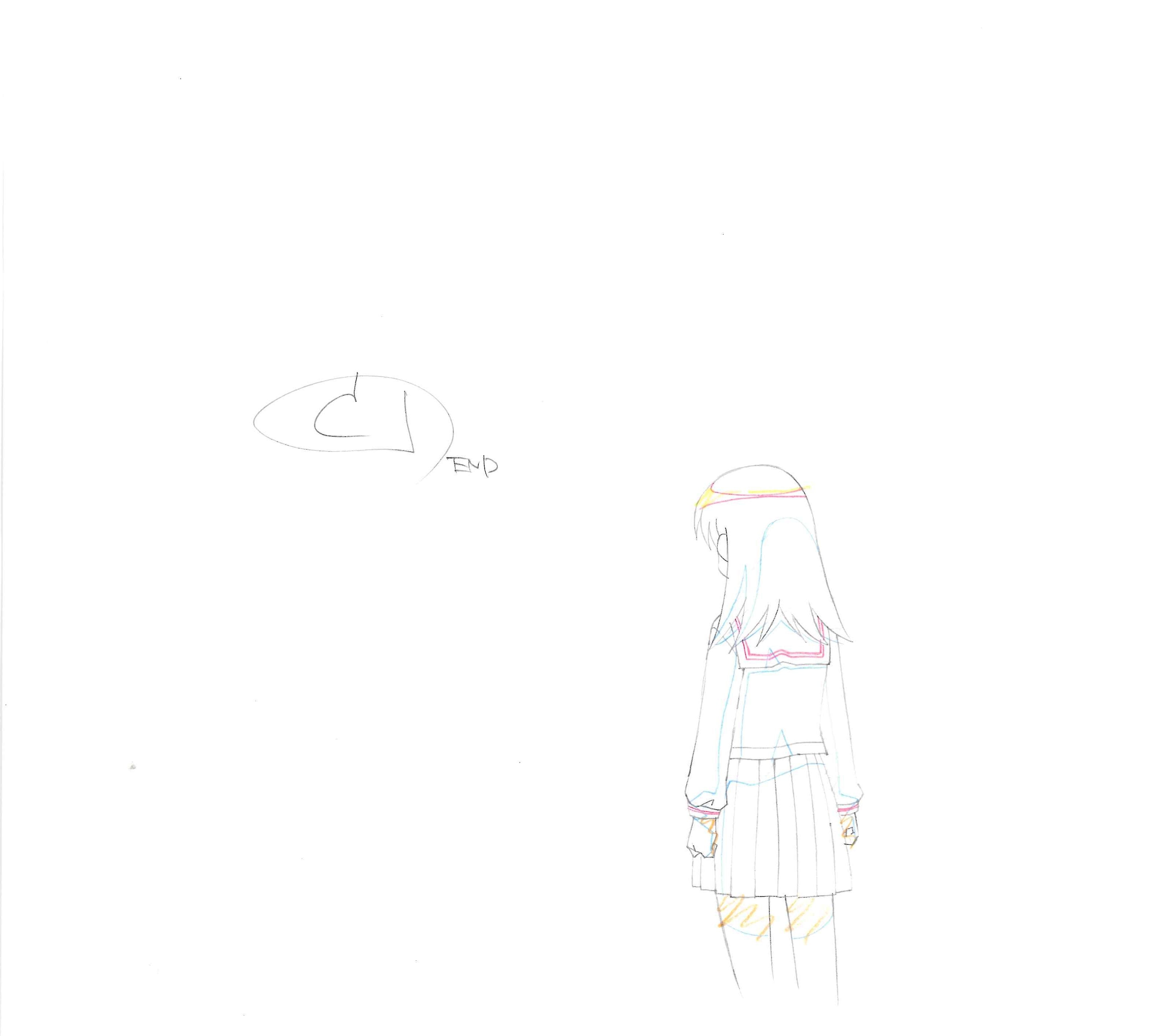Azumanga Daioh Original Drawing (Tomo Takino) 2-page set