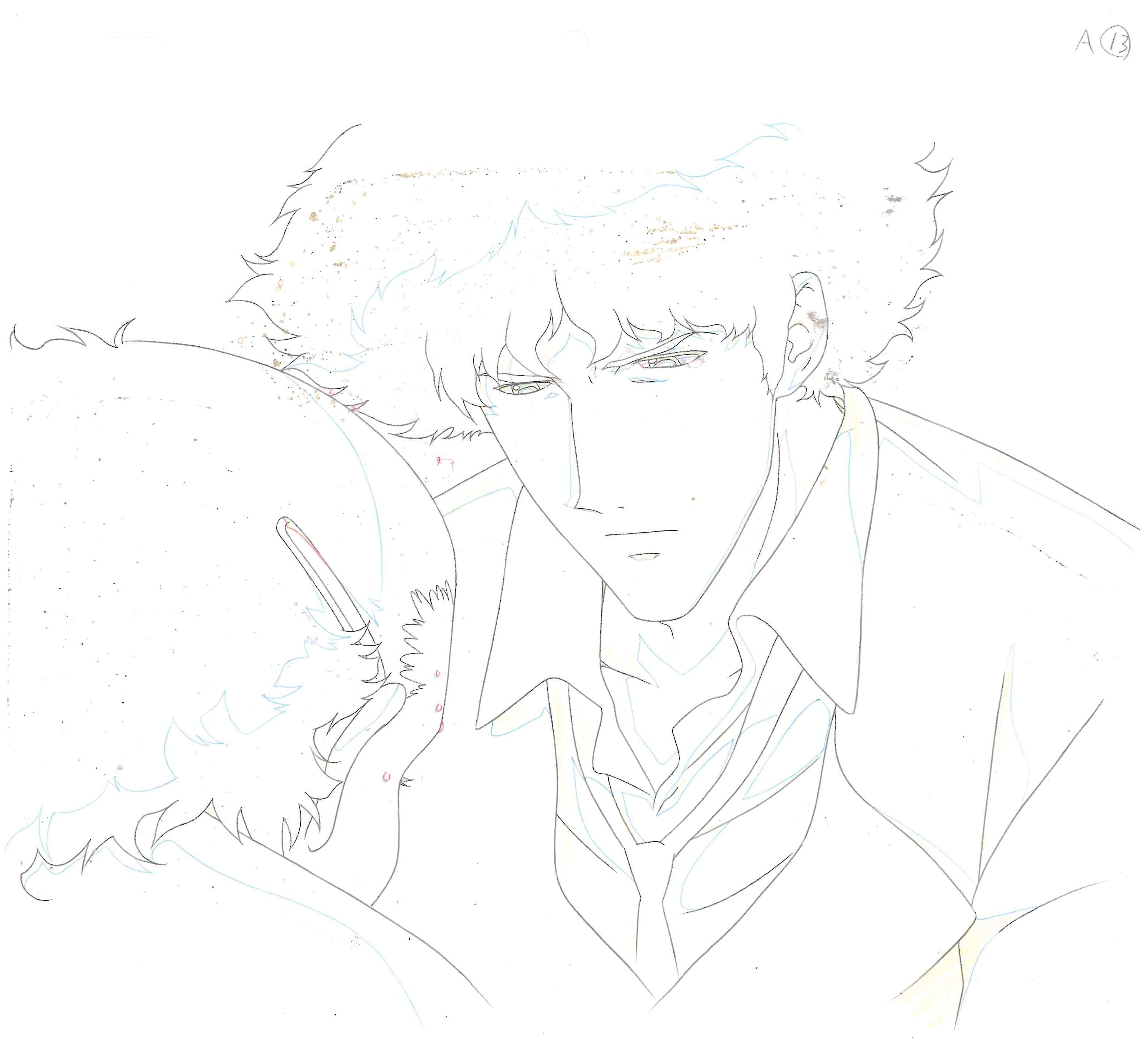 Cowboy Bebop Original Drawing (Spike Spiegel)