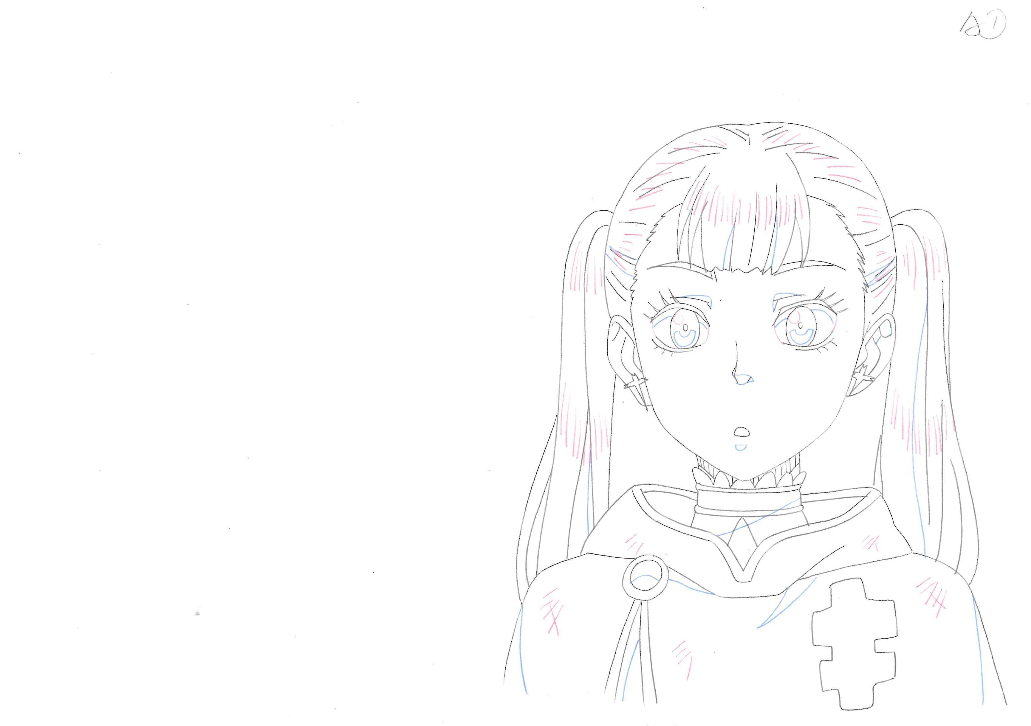 Black Clover Original Sketch (Noelle Silva) 4-page Set