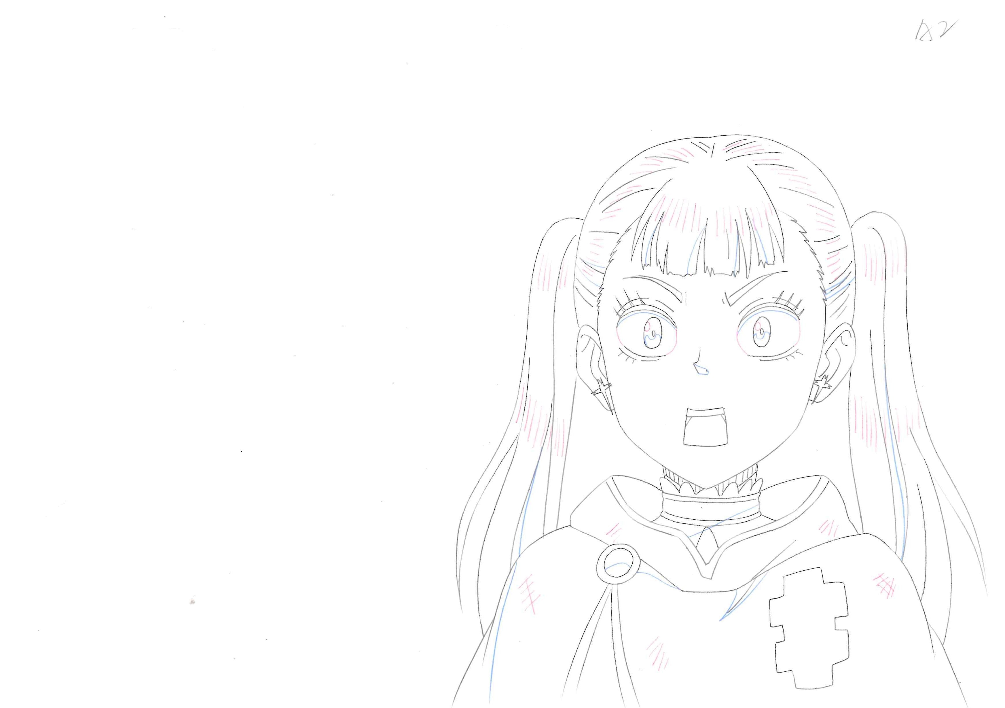 Black Clover Original Sketch (Noelle Silva) 5-page Set