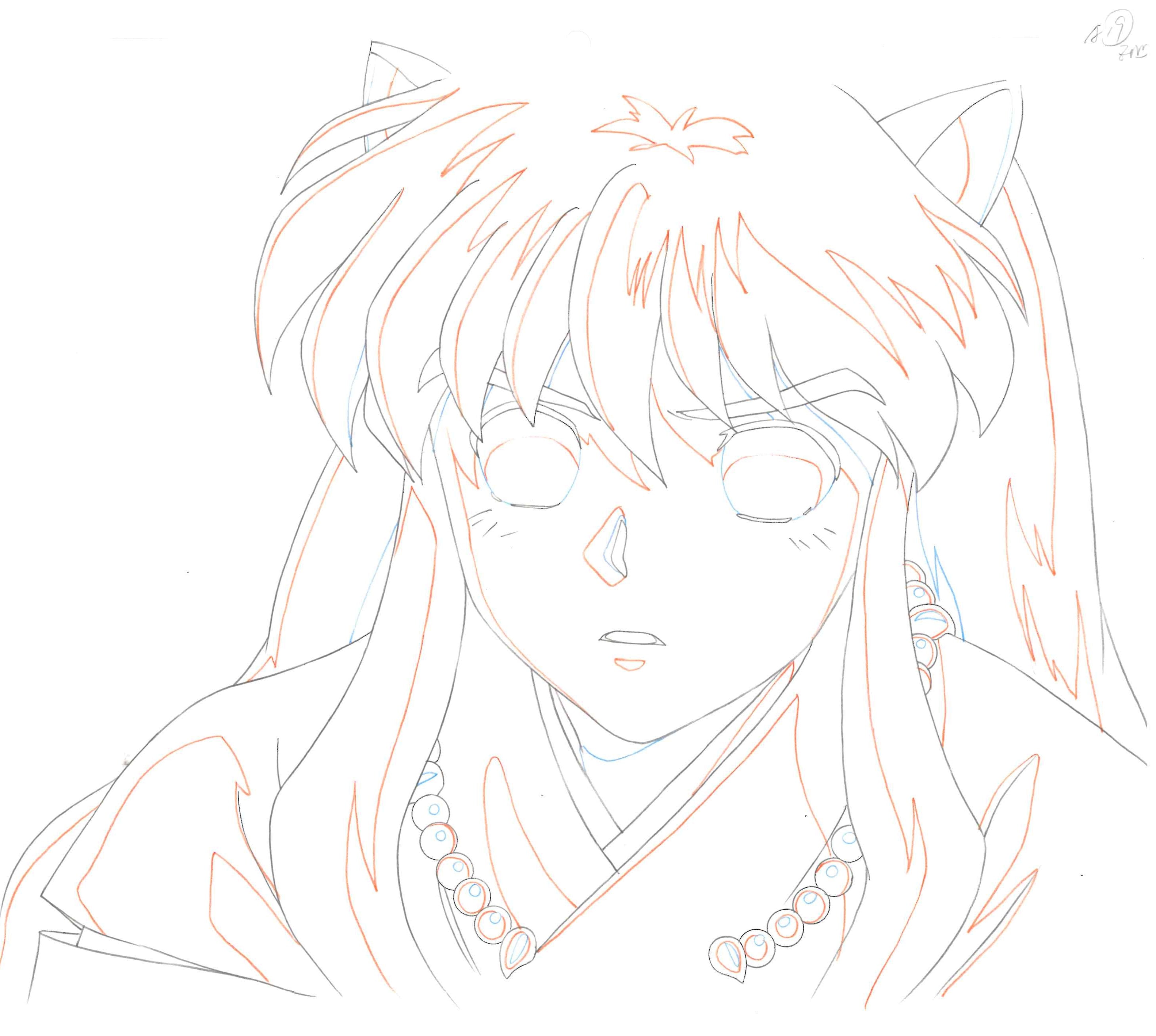 Inuyasha Original Drawing (Inuyasha) 11-page Set