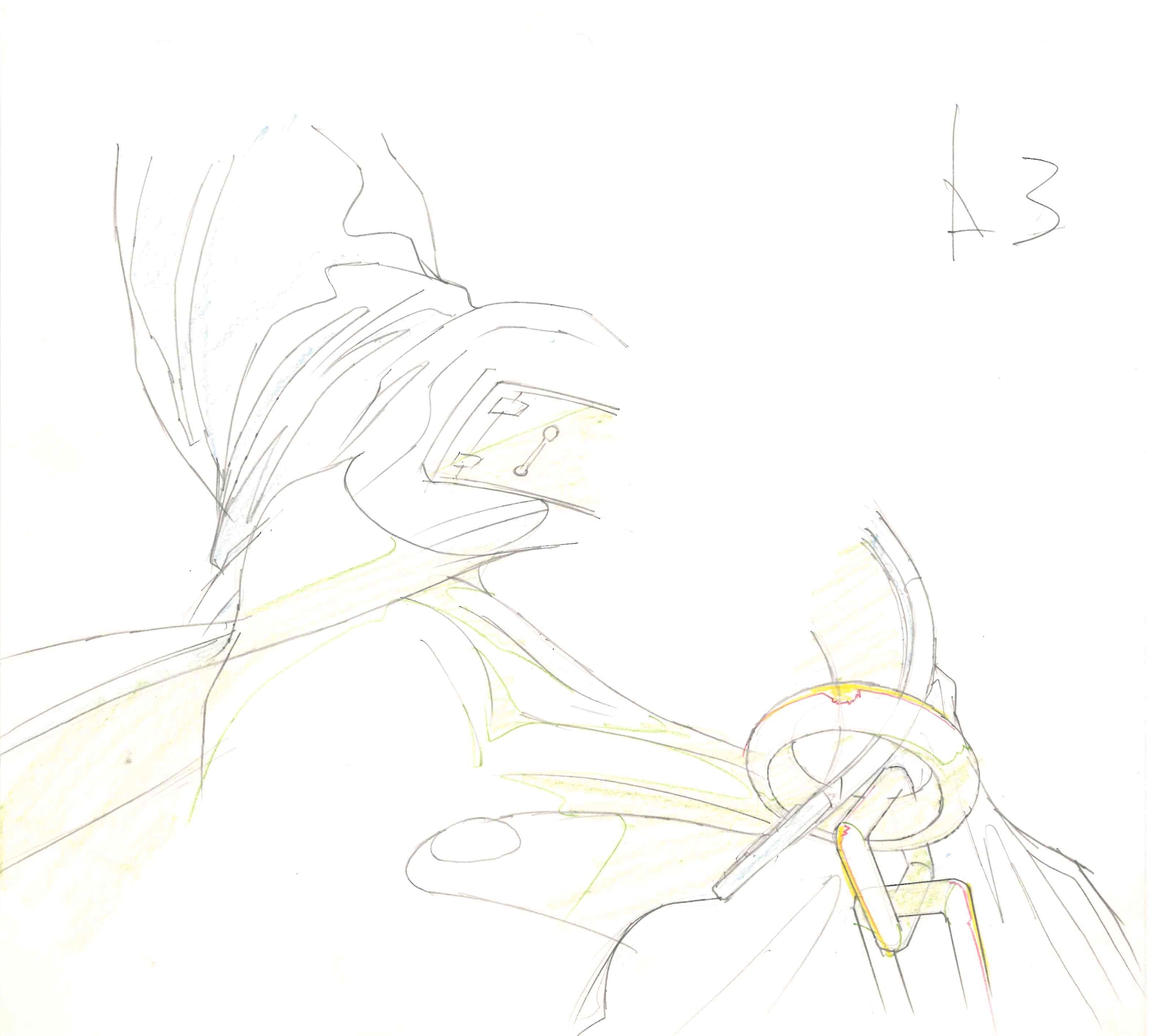 Jojo's Bizarre Adventure Original Sketch (Jotaro Kujo) 10-page Set