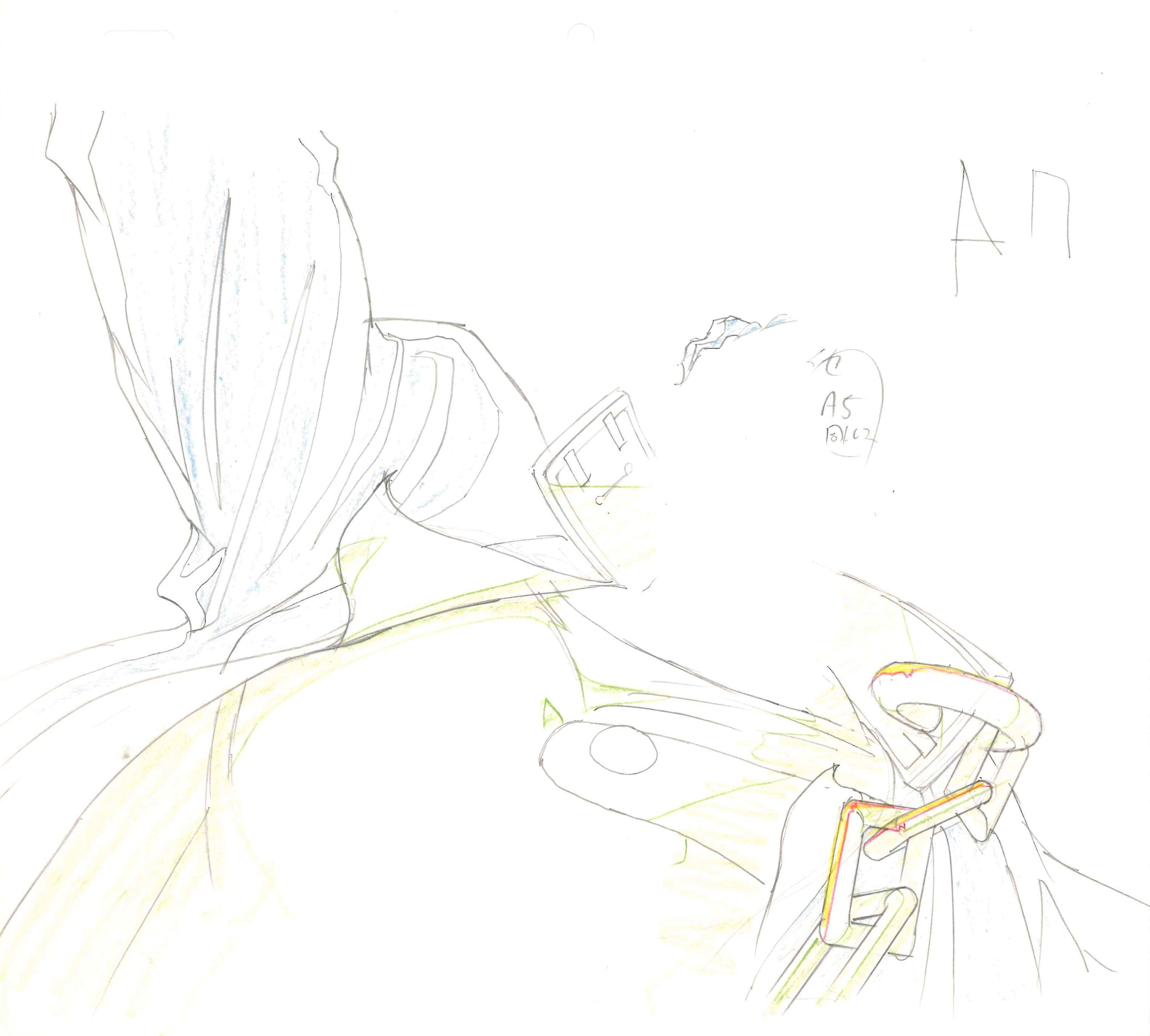 Jojo's Bizarre Adventure Original Sketch (Jotaro Kujo) 10-page Set