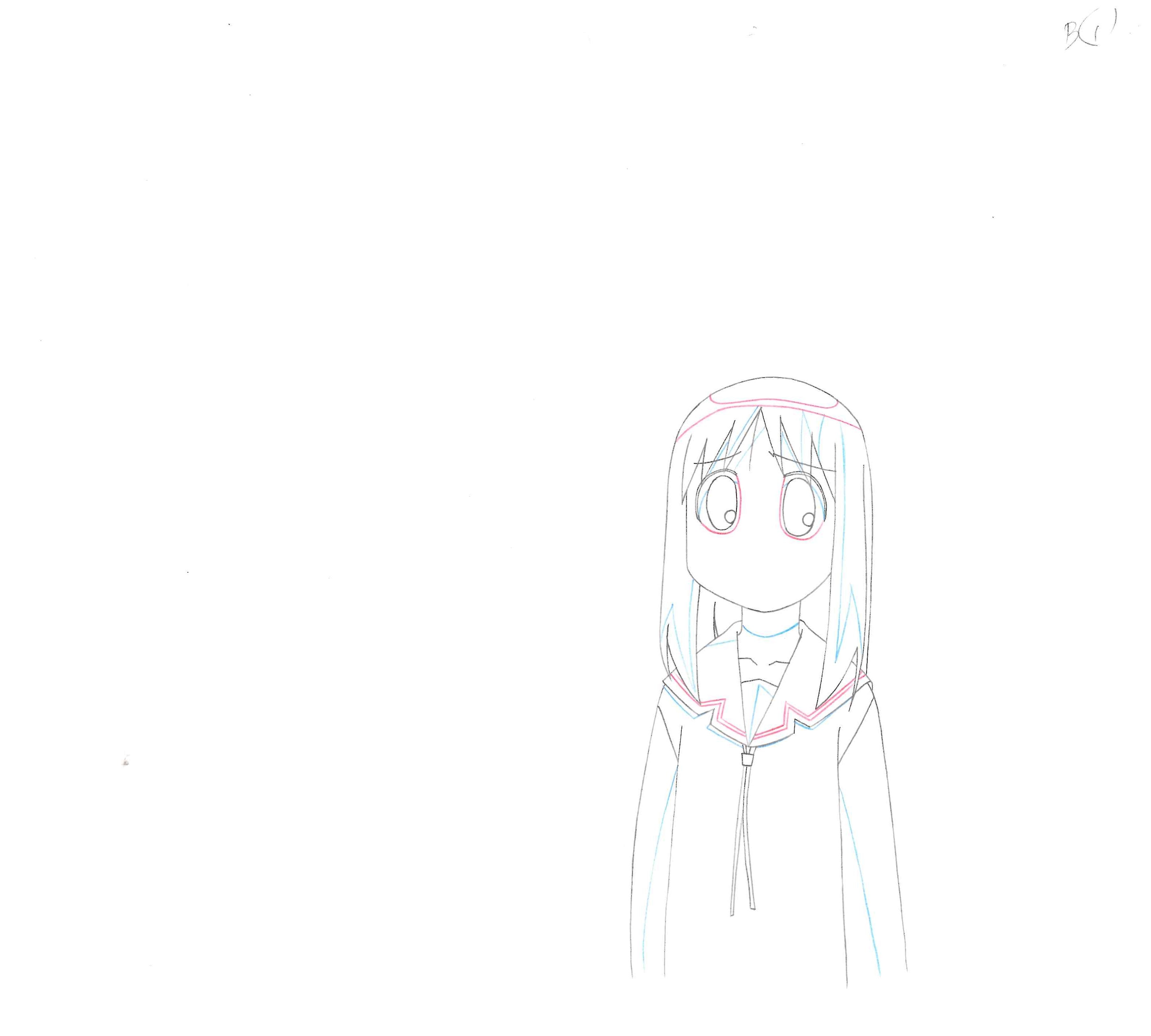 Azumanga Daioh (Chiyo Mihama, Ayumu Kasuga) Original Drawing 5-page Set