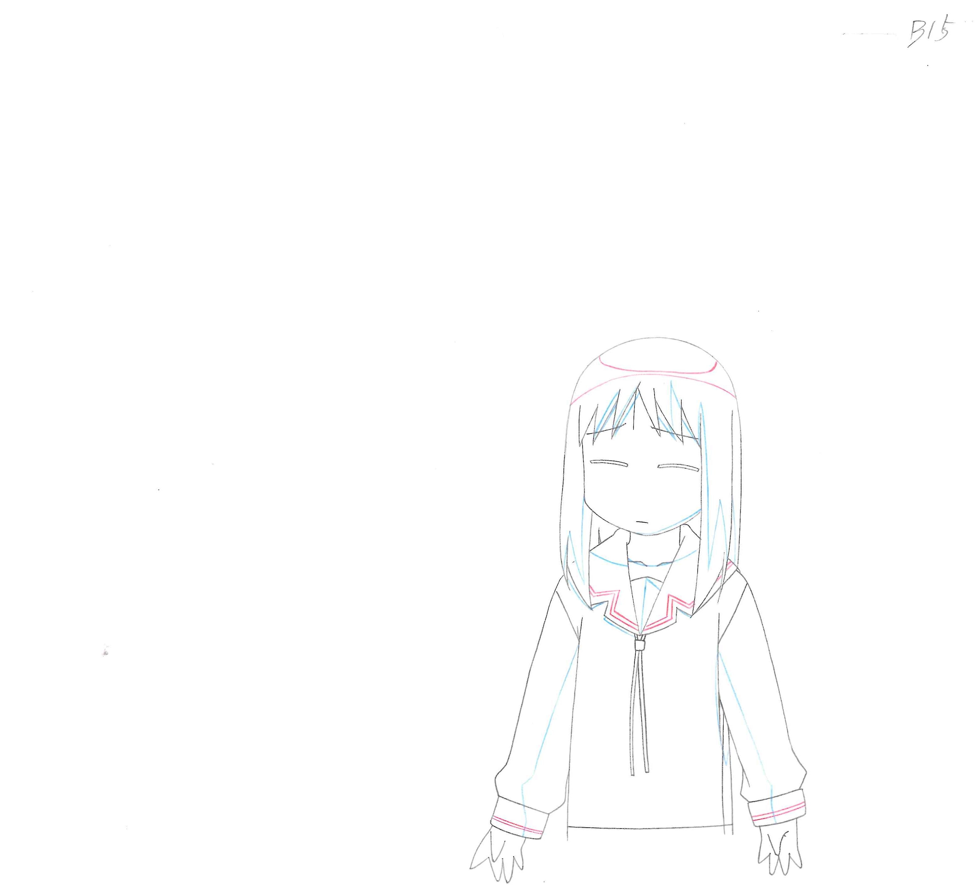 Azumanga Daioh (Ayumu Kasuga, Kagura) Original Drawing 3-page Set