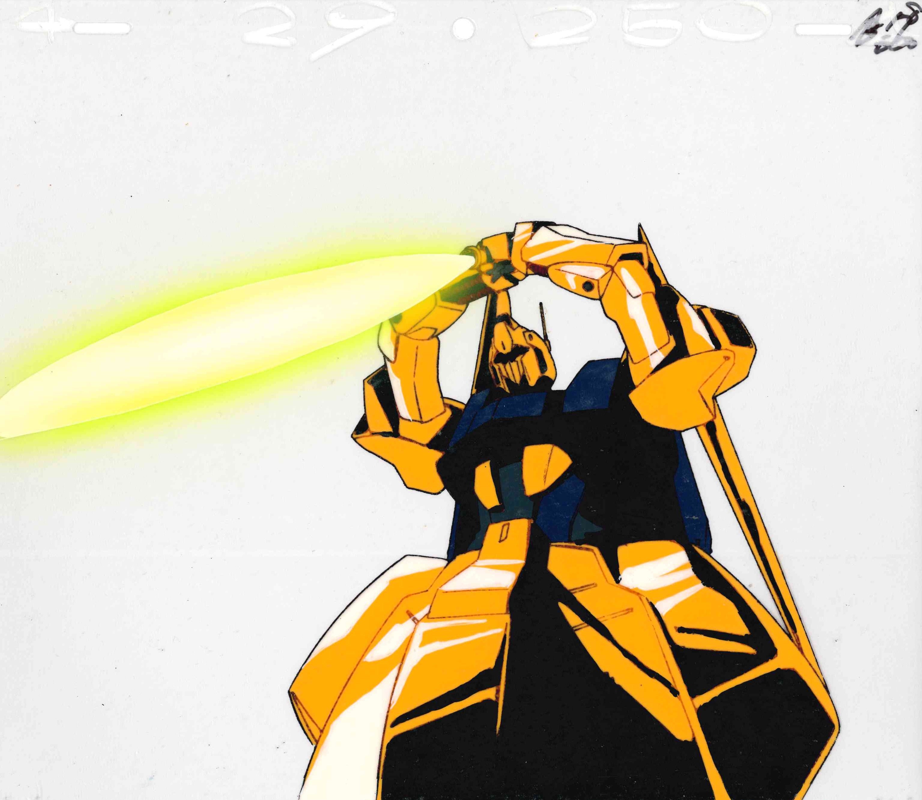 Mobile Suit Gundam Z Original Cel (Type-100) 3-page Set