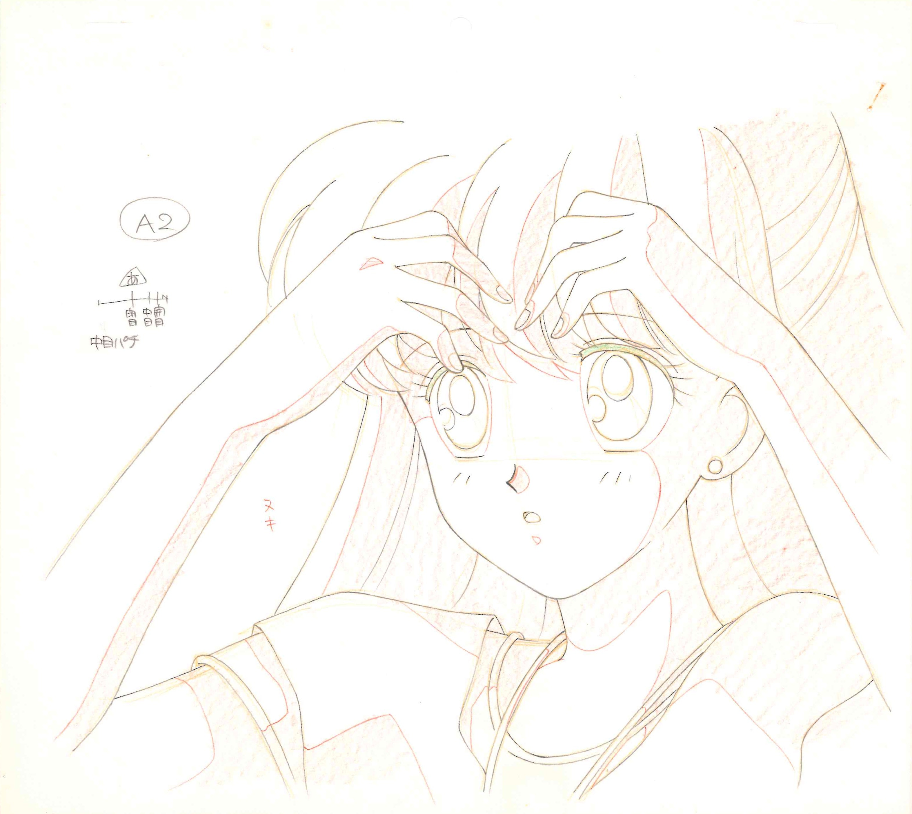 Sailor Moon Original Drawing (Minako Aino)