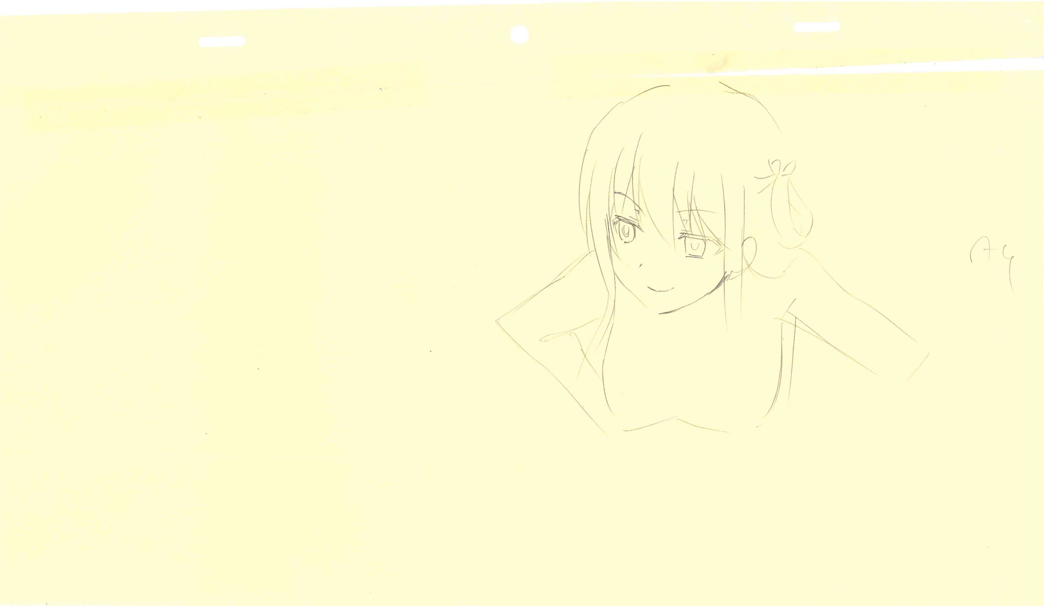 The Fruit of Grisaia Original Drawing (Amane Suou, Yuuji Kazami) 9-page Set