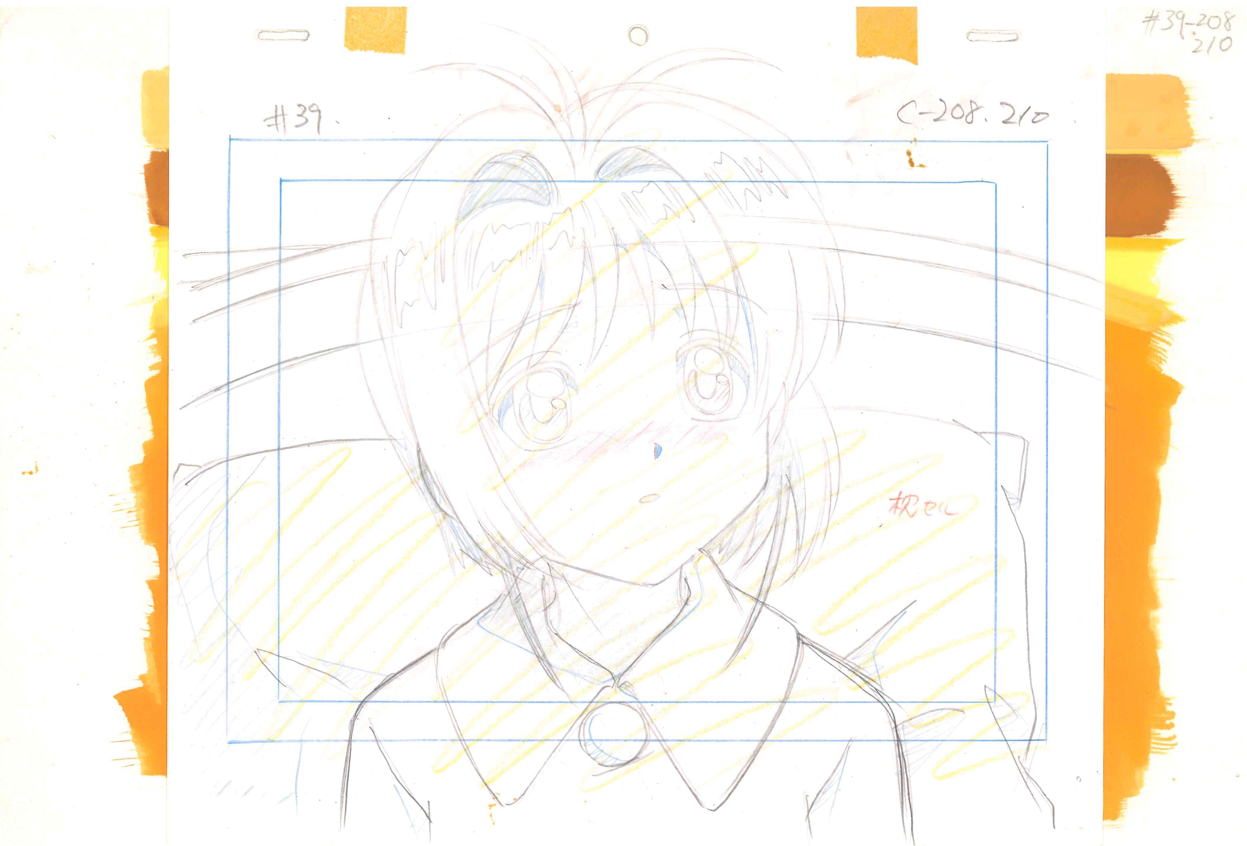 Cardcaptor Sakura Original Drawing and Background (Sakura Kinomoto)