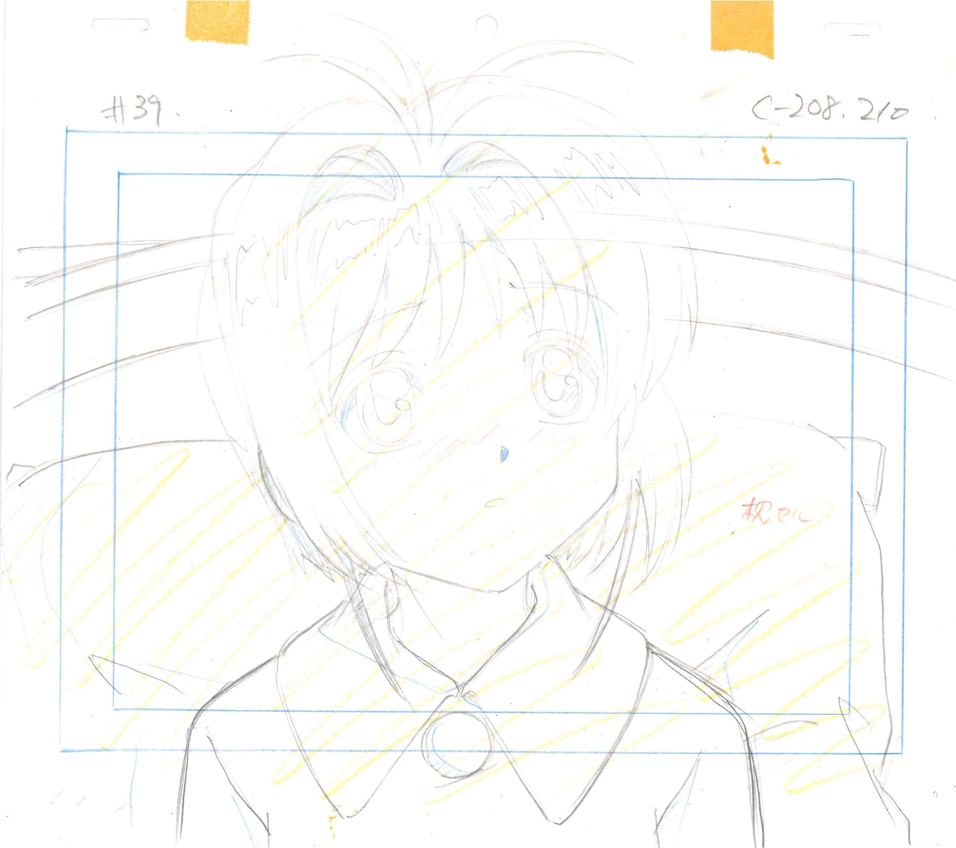 Cardcaptor Sakura Original Drawing and Background (Sakura Kinomoto)
