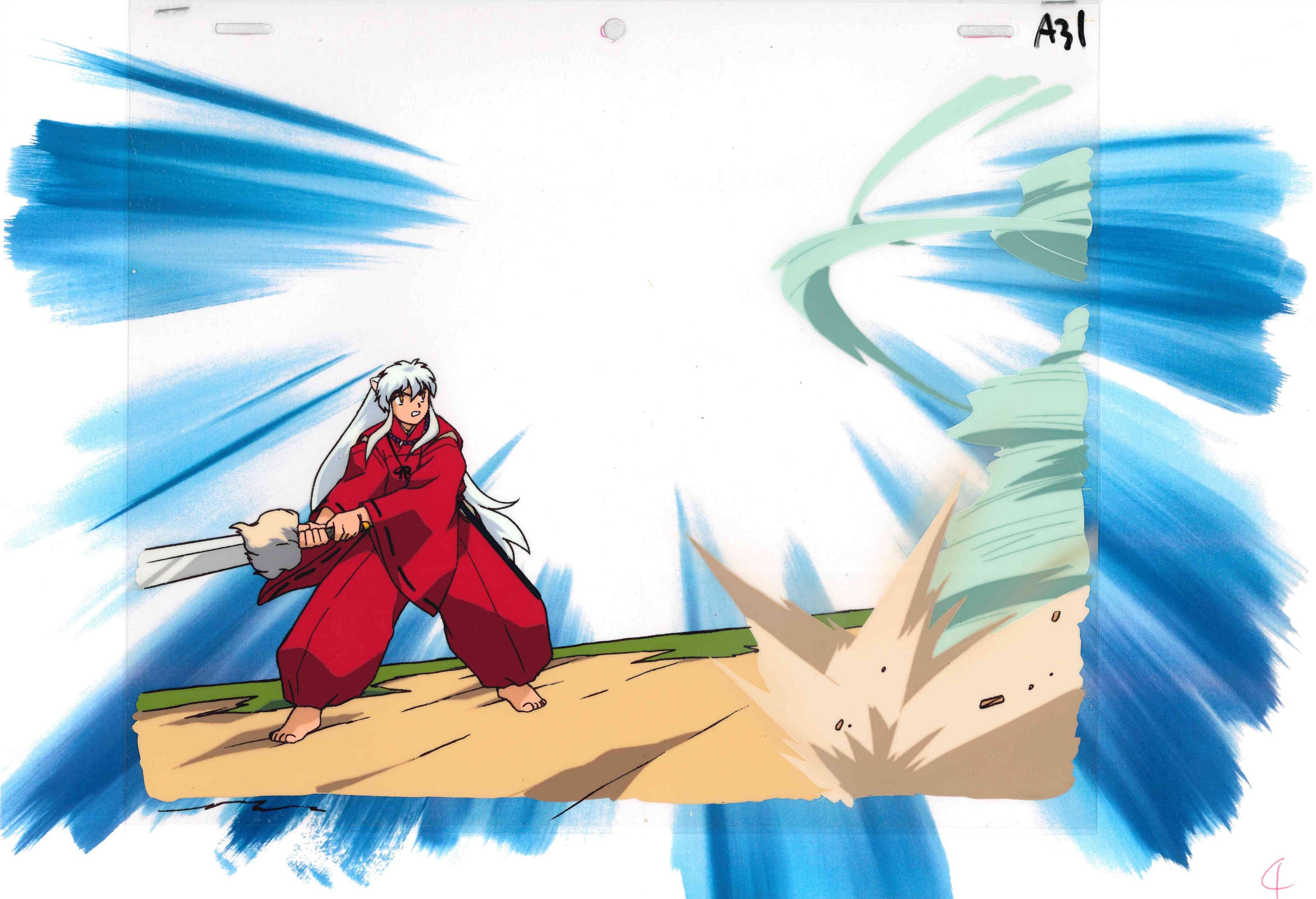 Inuyasha Original Cel and Drawing (Inuyasha)
