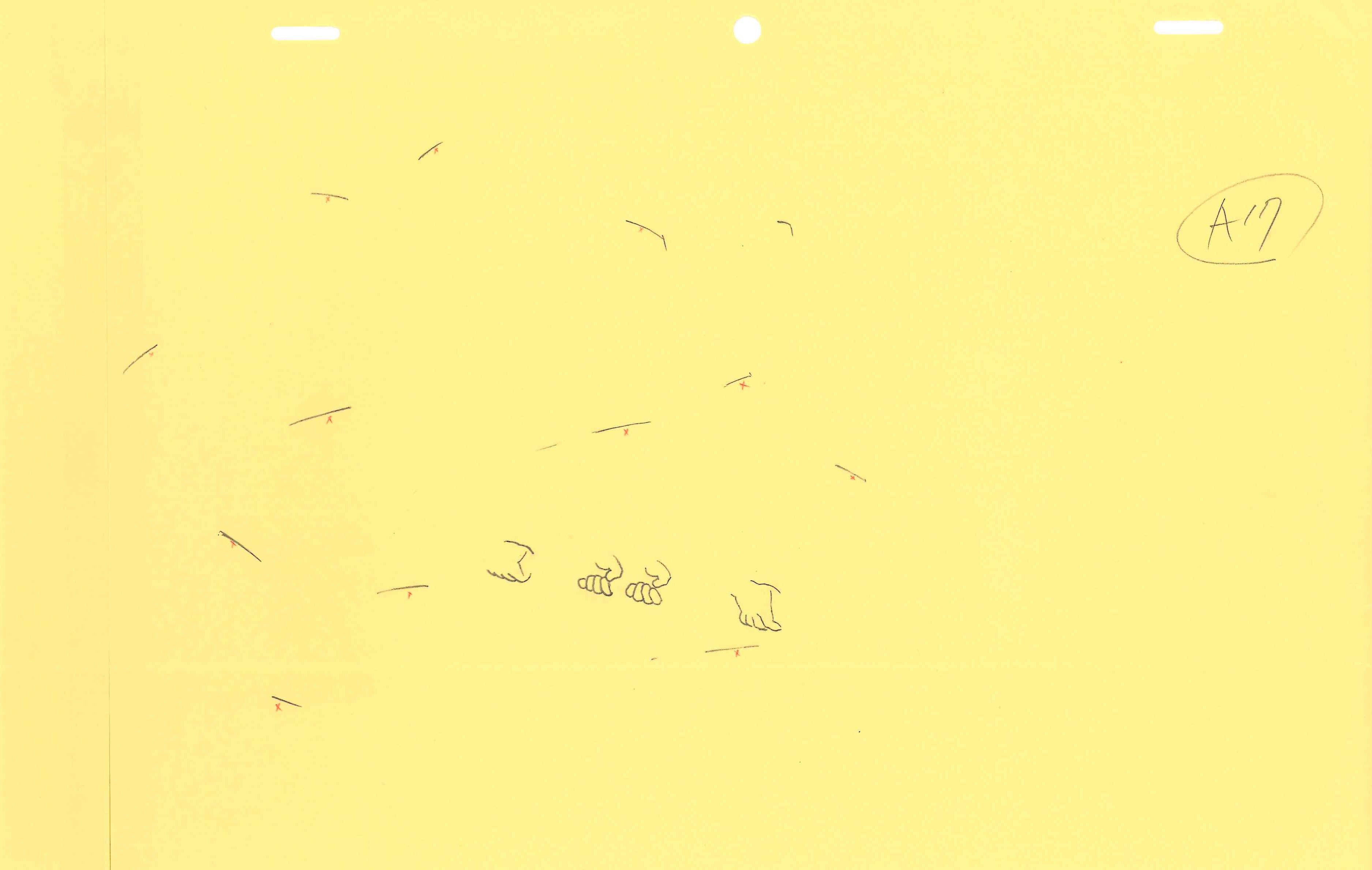 Naruto Original Drawing (Naruto Uzumaki) 3-page Set
